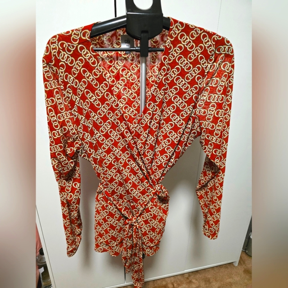 Stylish Bronze And Tan Women's Top